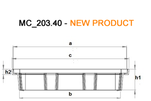 Composite Manhole Cover 1000